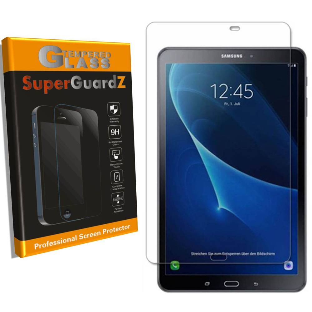 Samsung Galaxy Tab A 10.1 (2016) [2-PACK] Tempered Glass Screen Protector Case