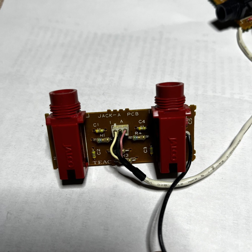 TASCAM 688 JACK A + JACK B PCB - Includes Case Pin/ holders