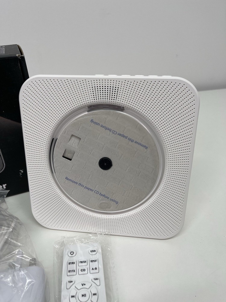KOVCDVI CD Player for Home Desktop CD Player with Speakers
