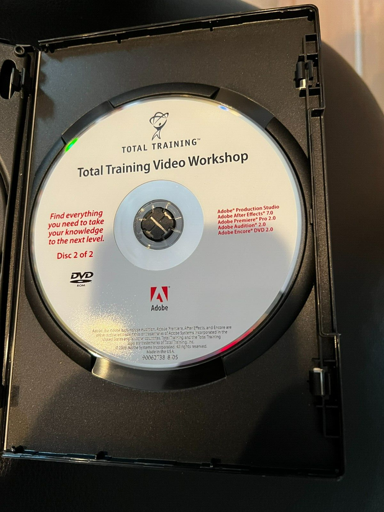 Adobe Creative Suite Production Studio Premium '05 Total Training Video Workshop