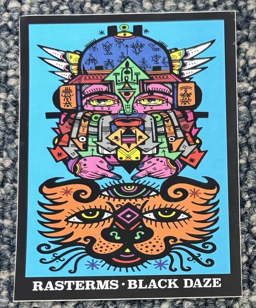 MR HBAK/ BLACK DAZE STICKERS