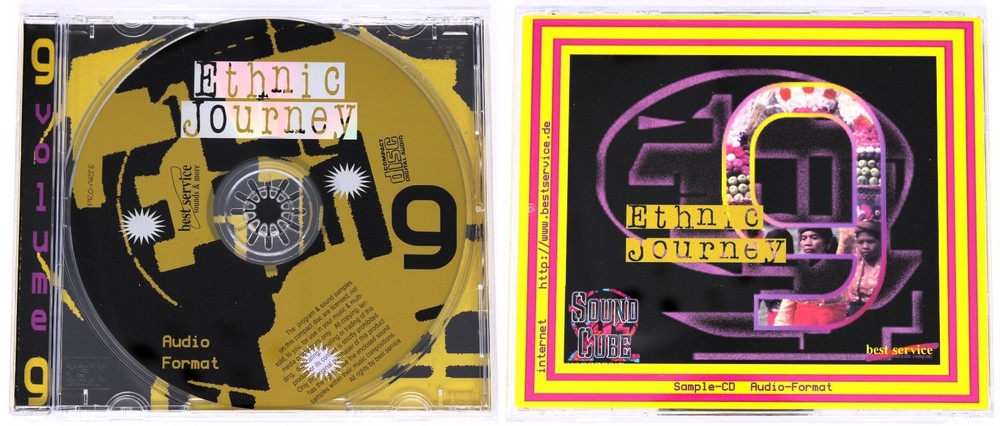 Best Service Sound Cube Audio Format Sample/Sound Library/Sampling 10 CD Box Set