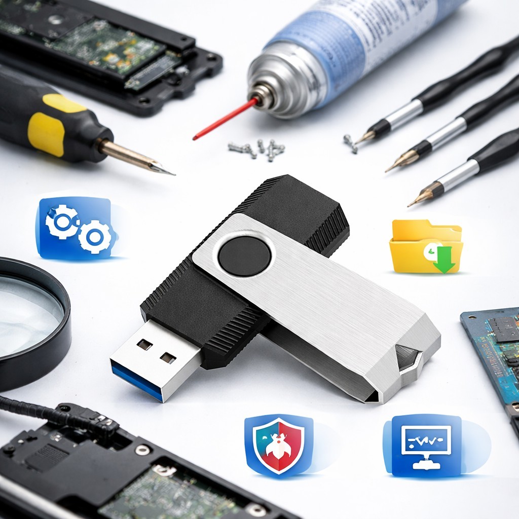Ultimate Computer Repair Toolkit USB | Bootable Recovery & Diagnostics