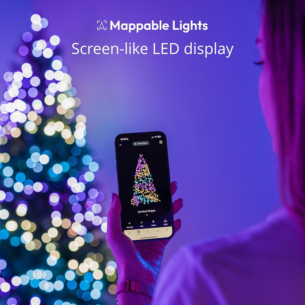 Strings 600 LED RGB, LED Light String, Smart Multicolor LED Lights, Christmas Li