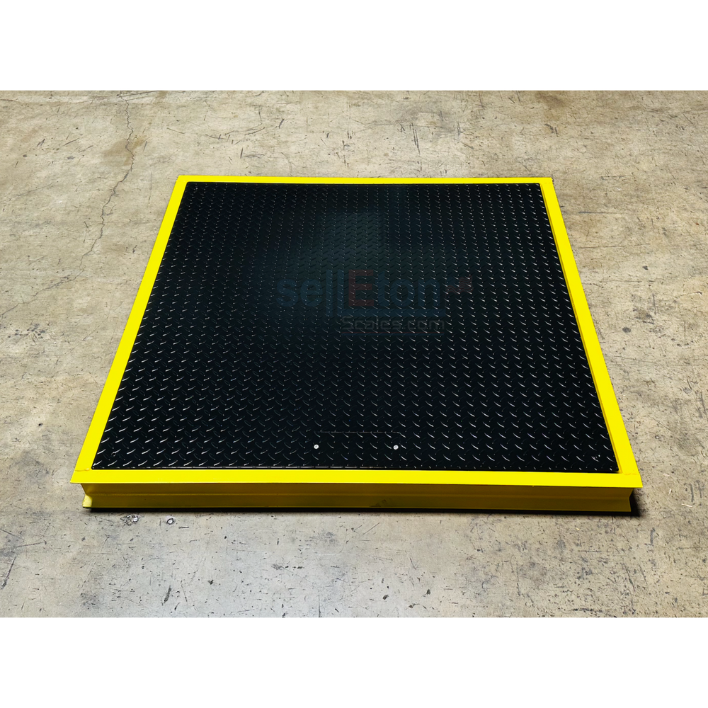 SellEton 24" x 24" Floor Scale with Pit Frame for above & in-ground use 2500 lbs