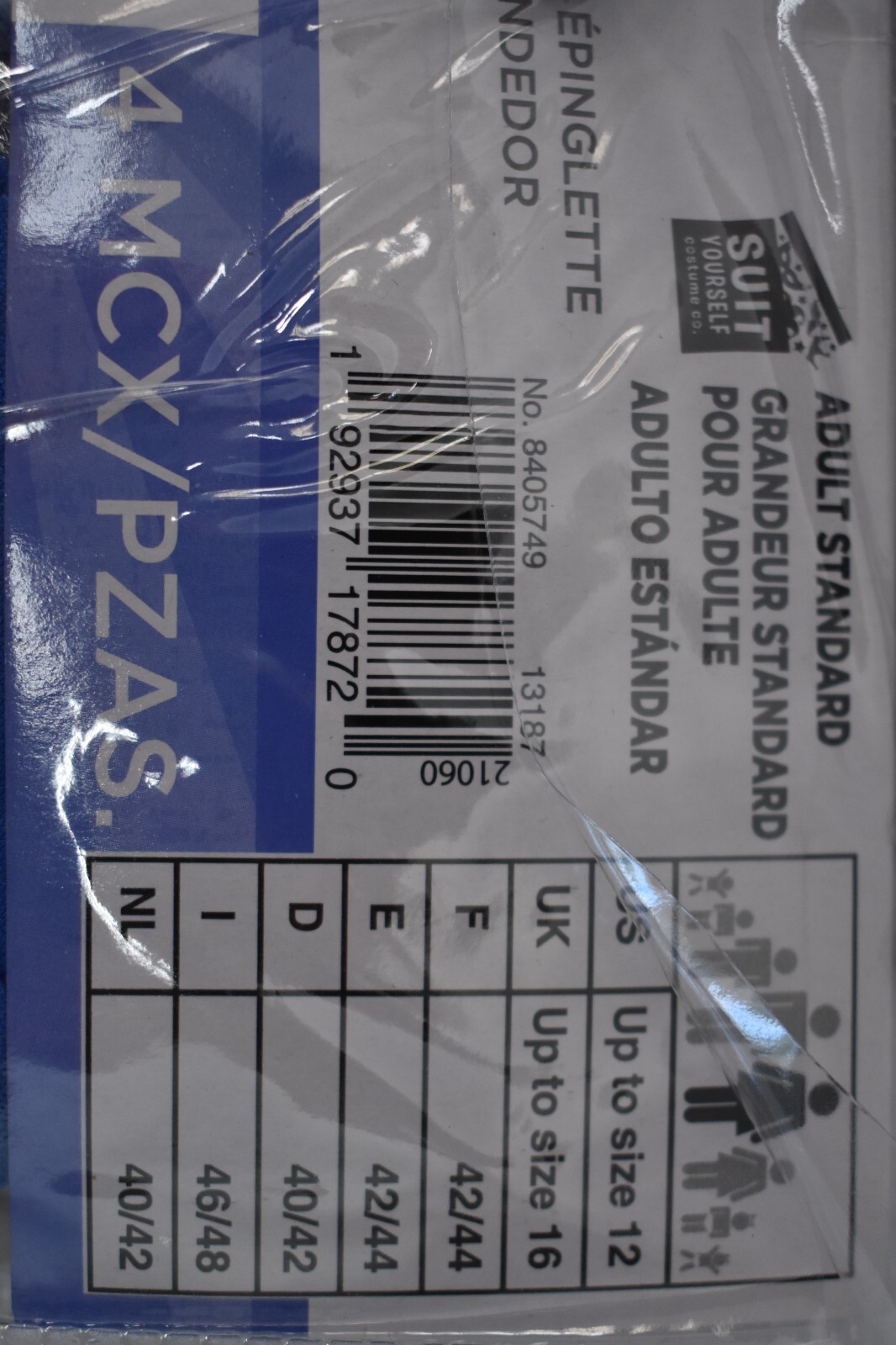 Suit Yourself 4 Piece Flight Attendant Adult Standard Halloween Costume