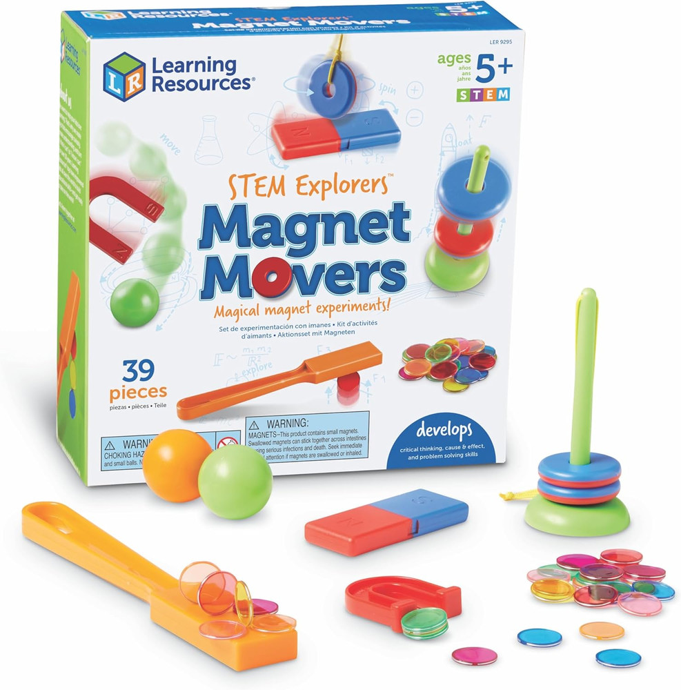 STEM Explorers -Ages 5+, Magnet Movers, Critical Thinking Skills, STEM Certif...