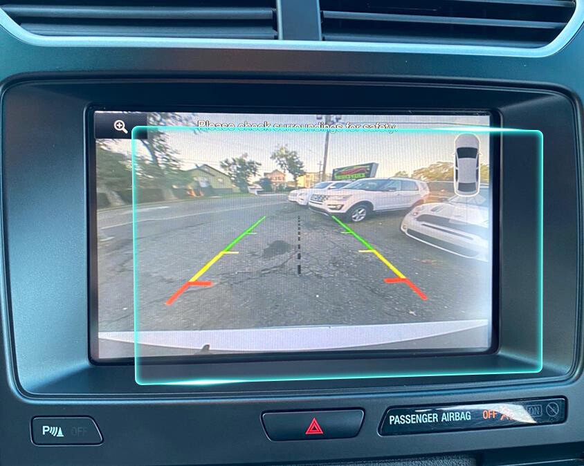 Crystal Clear Screen Protector for 2016 Ford Explorer Vehicle Navigation