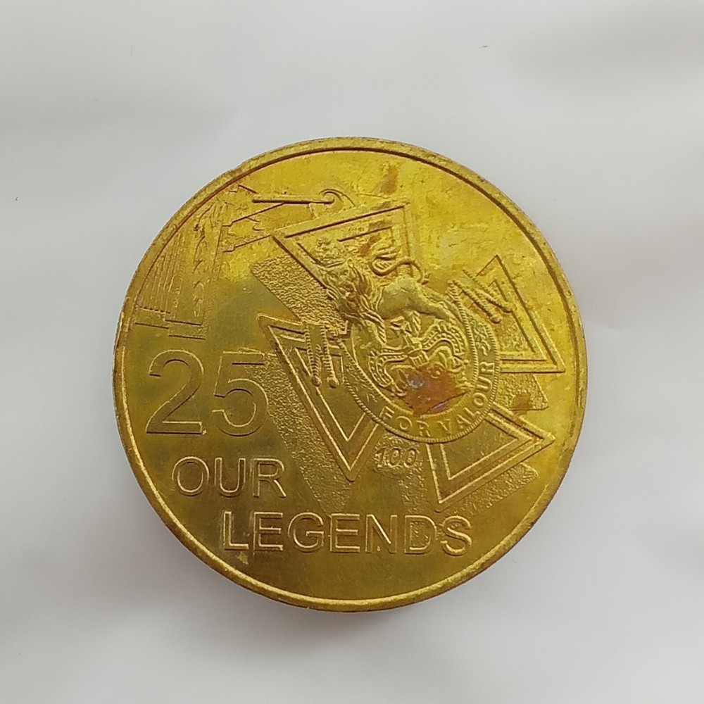 🇦🇺 Australia 25 cents commemorative Our LEGENDS 2016. E14
