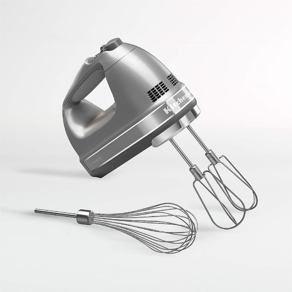 new LIQUID GRAPHITE KitchenAid Soft Start 7-Speed Hand Mixer Model KHM7210QG