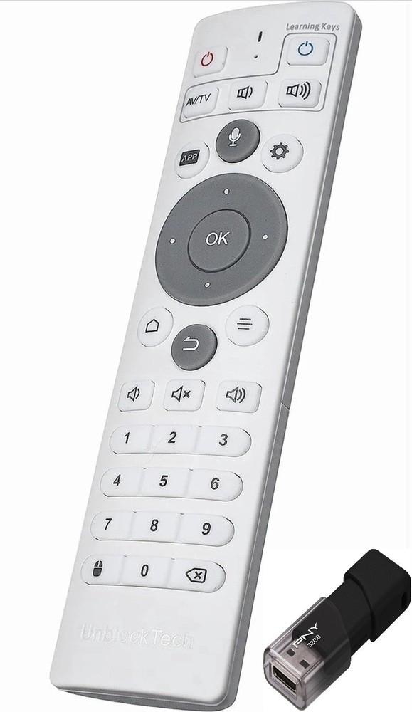 Unblock Tech Bluetooth Remote + 2026 安博盒子 Android 12.0 64+4G Unblock tech(赠小礼品）