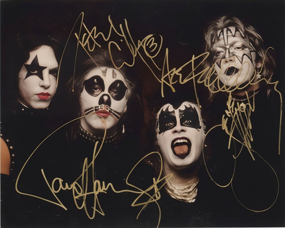 KISS Signed  8x10 Reprint