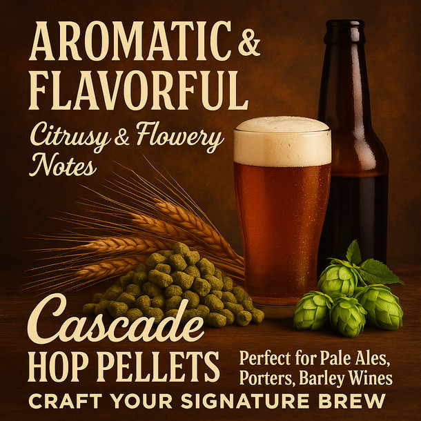 YCH Hops Cascade Hop Pellets 1 oz