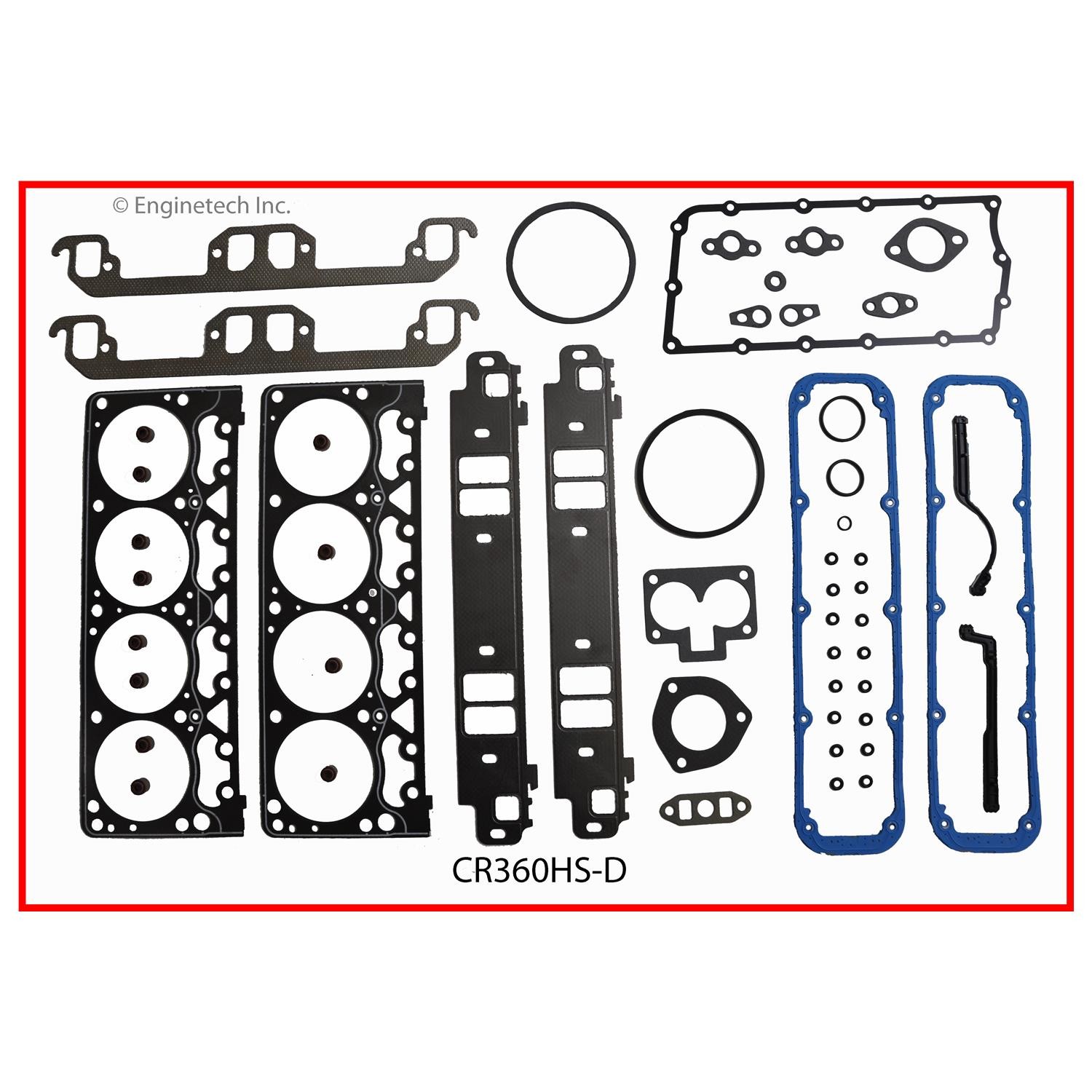 Top End Head Gasket Set for 1998-2003 Dodge 5.9L 360 V8