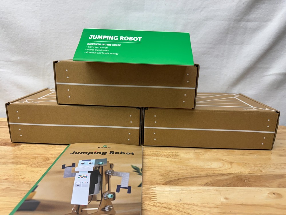 KiwiCo Jumping Robot - 3 Boxes - Partially Assembled