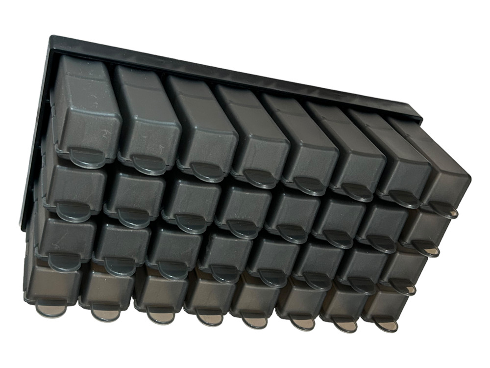 Pill Organizer 32 Day (64 Compartments) - Each Day Has 2 (Snap Close) Removeable