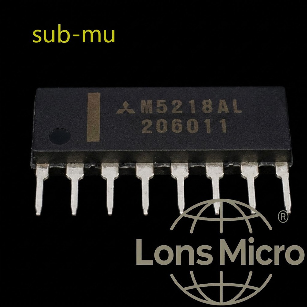 5PCS M5218AL SIP-8 MIT #sub/95