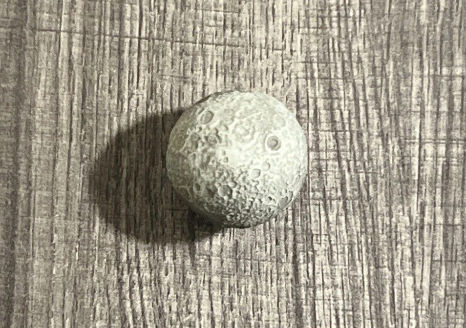 Astro Reality Lunar 3D Printed Mini Moon Planet Decor Model