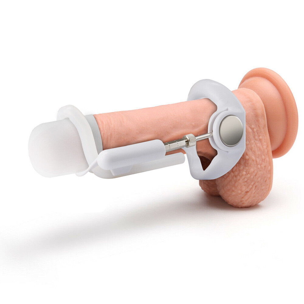 2PCS Set Penis Silicone Sleeve for Extender Stretcher Max Vacuum Enlargement USA