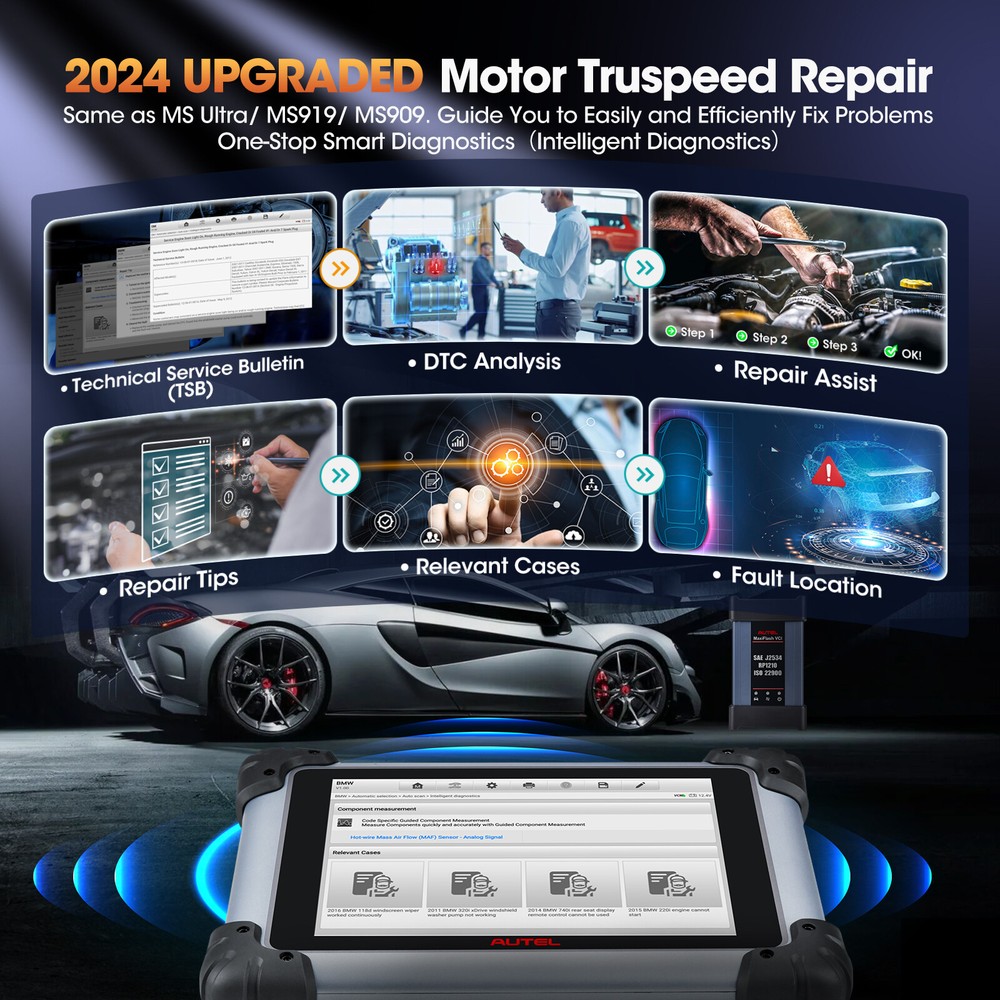 Autel MaxiSys Elite II Pro ULTRA Diagnostic Scanner J2534 Programming Key Coding