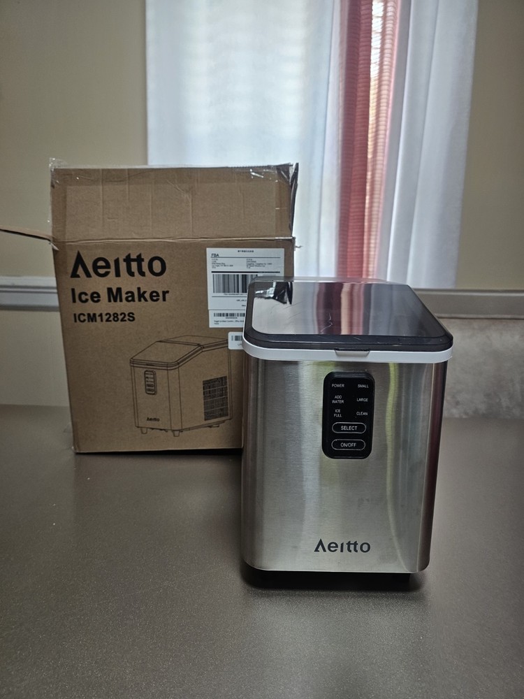 Aeitto Countertop Ice Maker Machine