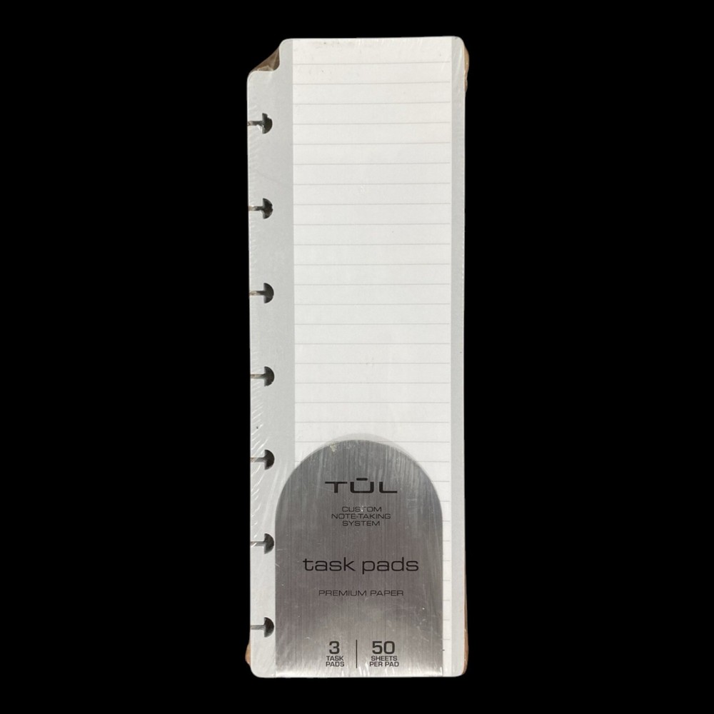 TUL Custom Note-Taking System Task Pads (1) 3 pack 2" x 7.5" 150 Sheets 587978