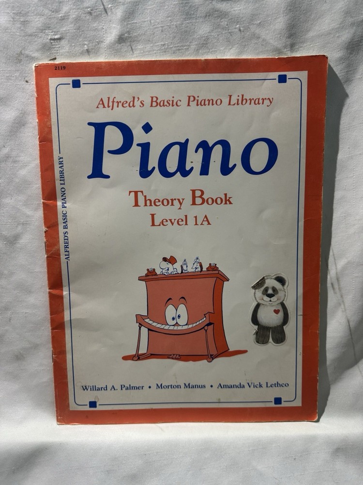 Alfreds Basic Piano Library Piano Theory Book Level 1A