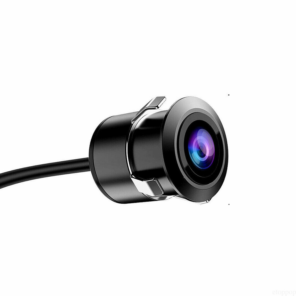 HD Backup Camera Flush Mount Waterproof Rear View Reverse LED Night Vision CMOS