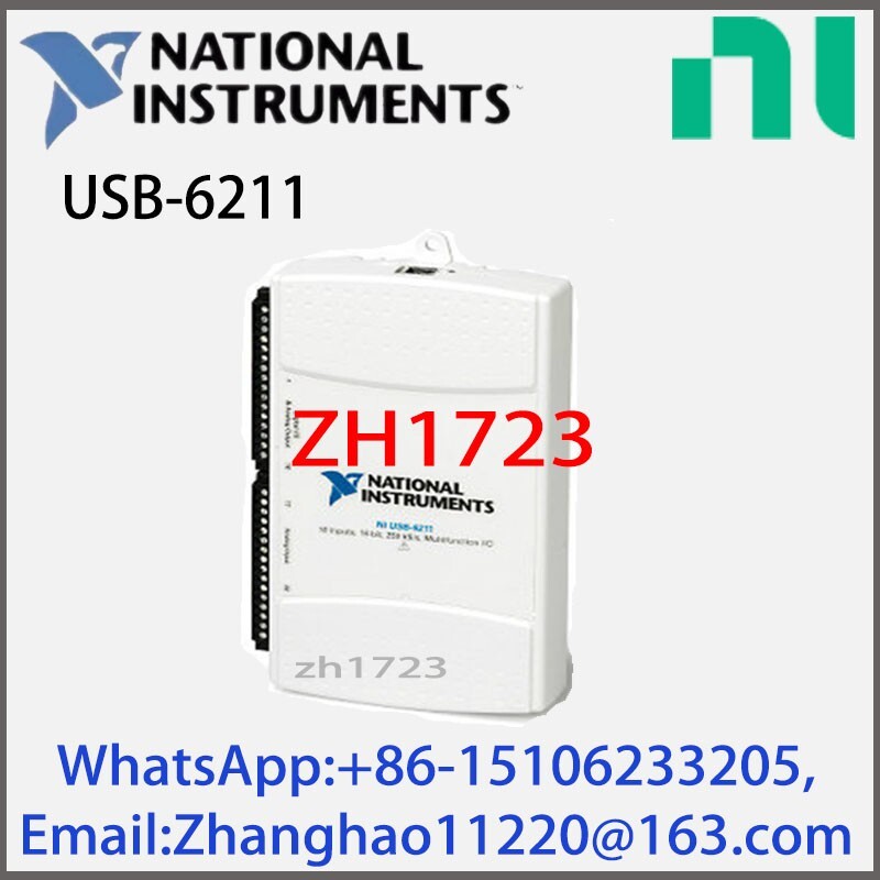 National Instruments NI USB‑6211 multifunction DAQ device