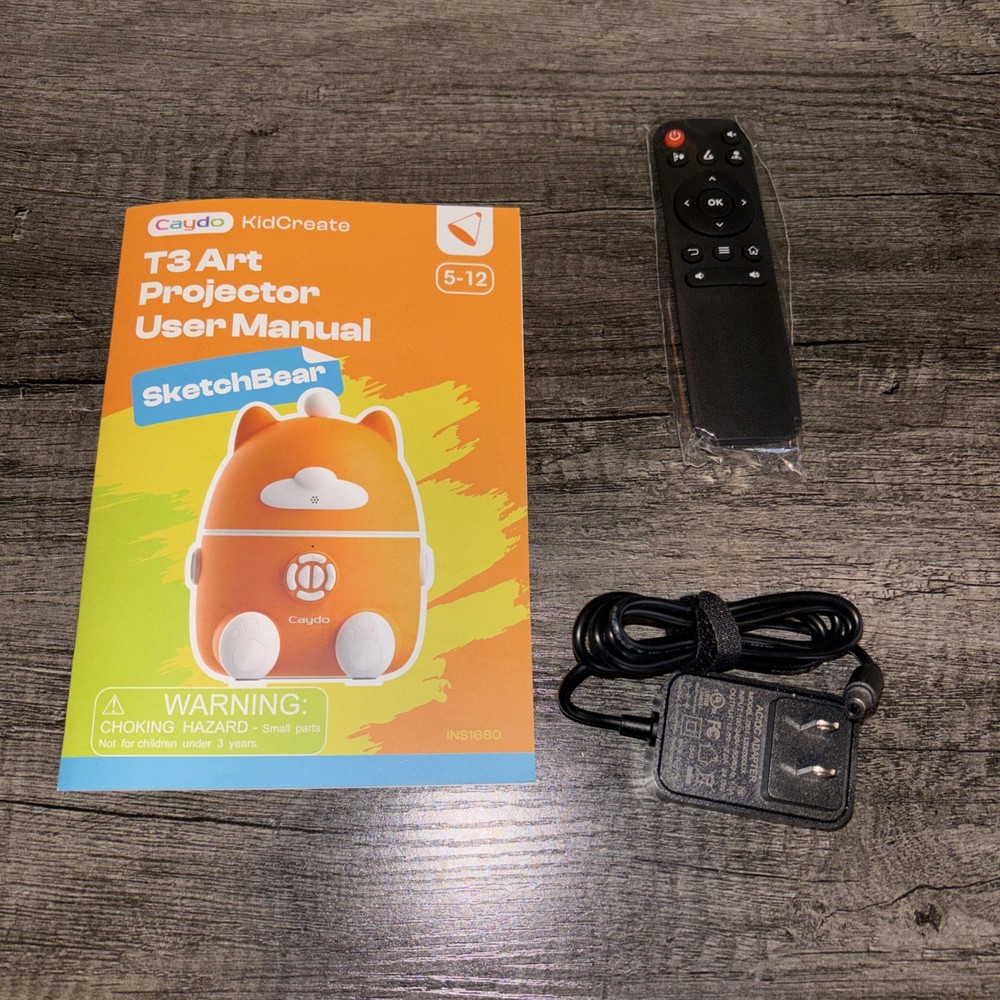 Caydo T3 Smart Drawing Projector with AI Magic, Step-by-Step Lear