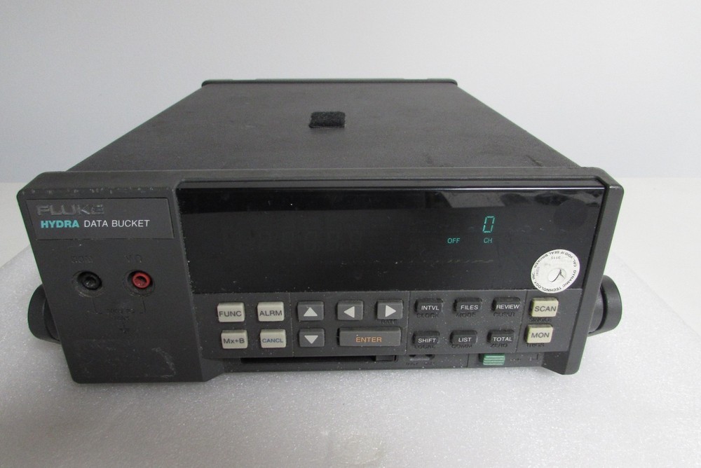 Fluke 2635A HYDRA DATA BUCKET ACQUISITION LOGGER w/ Module