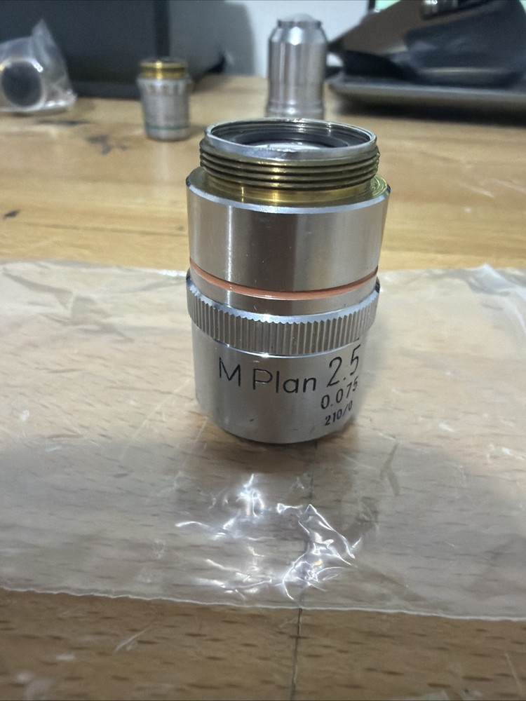 Nikon M Plan 2.5 0.075 210/0 Microscope Objective
