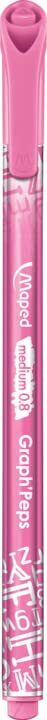 Maped - Graph'Peps Medium Tipped 0.8mm Fine Line Triangular Felt Pens - 12 Pack