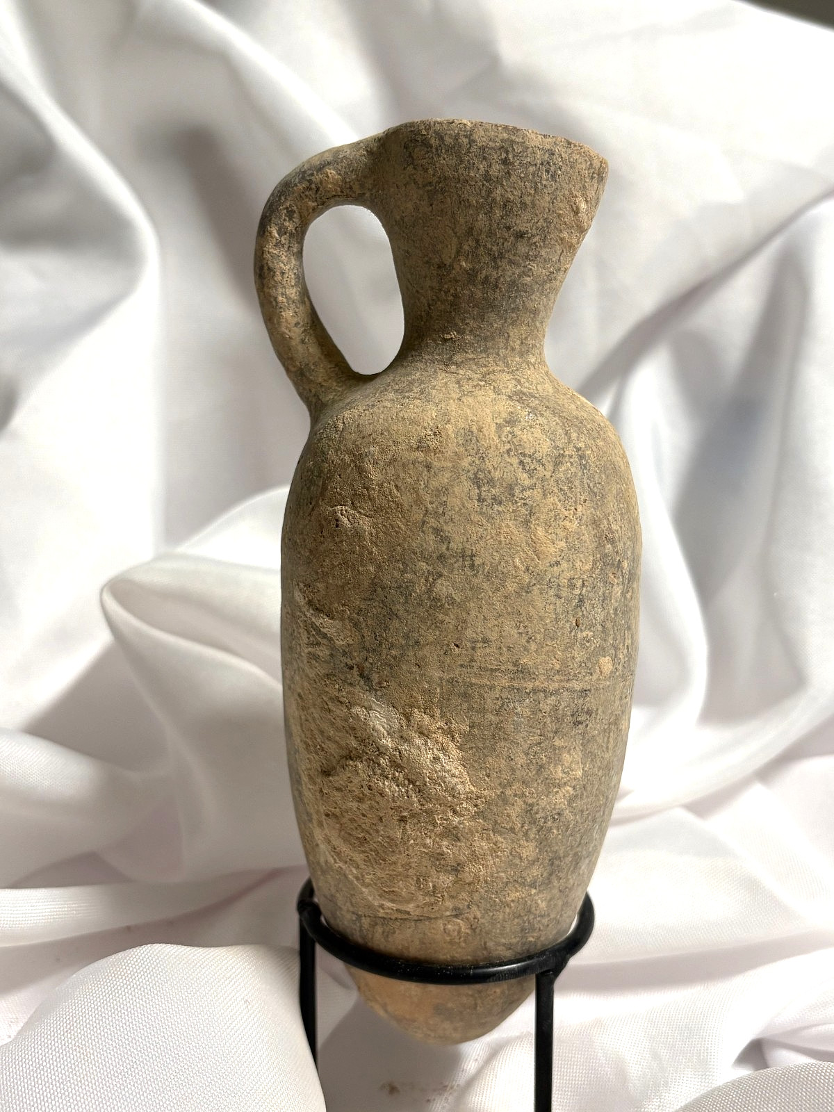 Ancient Holy Land Iron Age I Oil Jar 1200–1000 BC Biblical Vessel 17×7 cm