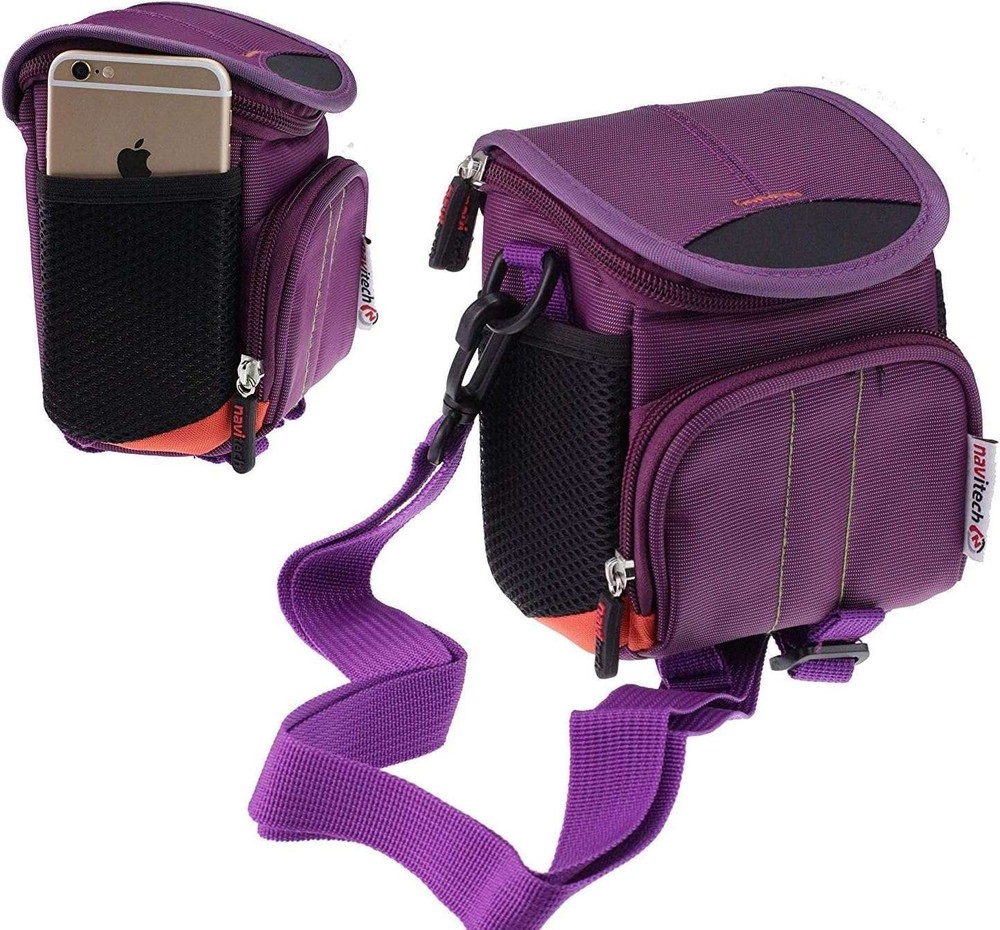 Navitech Purple Case For FLYANT 200x25 Compact Binoculars