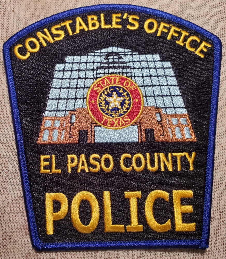 TX El Paso County Texas Constables Office Shoulder Patch