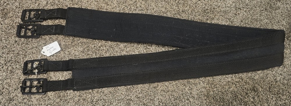 50" Black Nylon Girth Gently Used