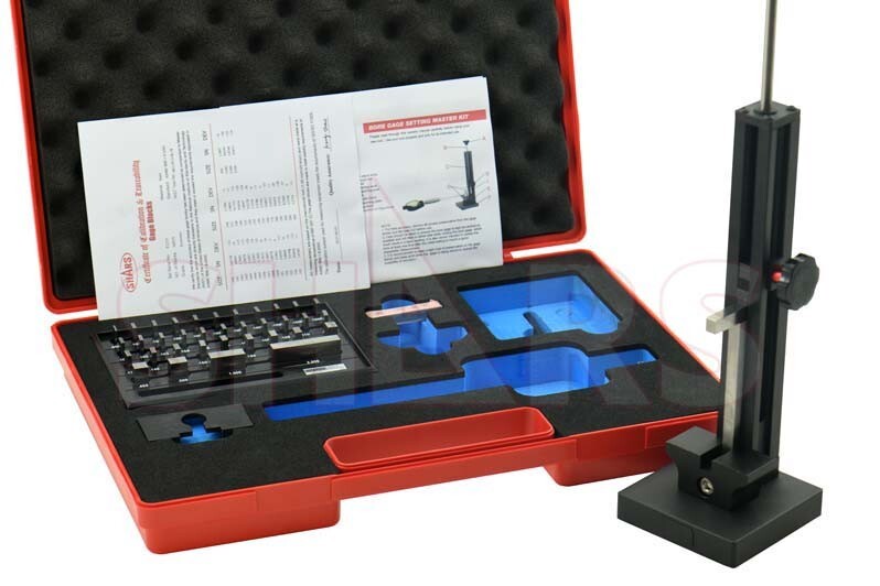 SHARS 0 TO 6" BORE GAGE BLOCK KIT CALIBRATION MASTER NEW R