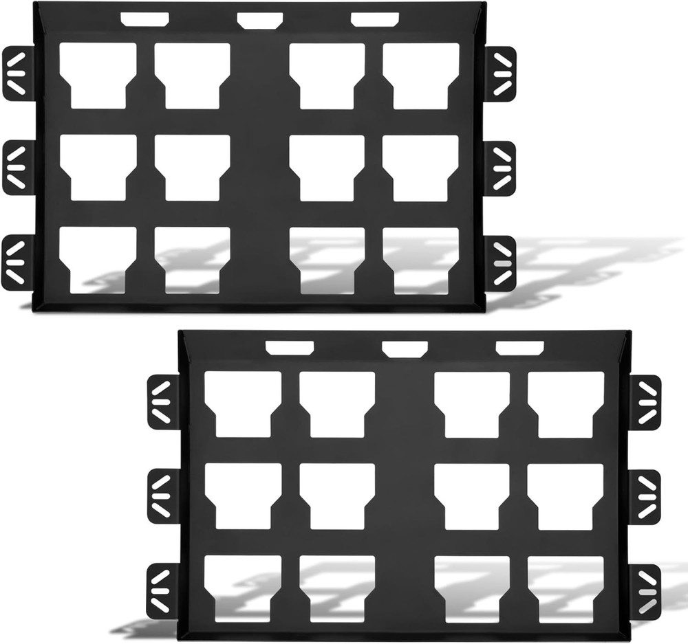Mounting Plate Compatible with Milwaukee Packout Toolboxes, 2 pcs