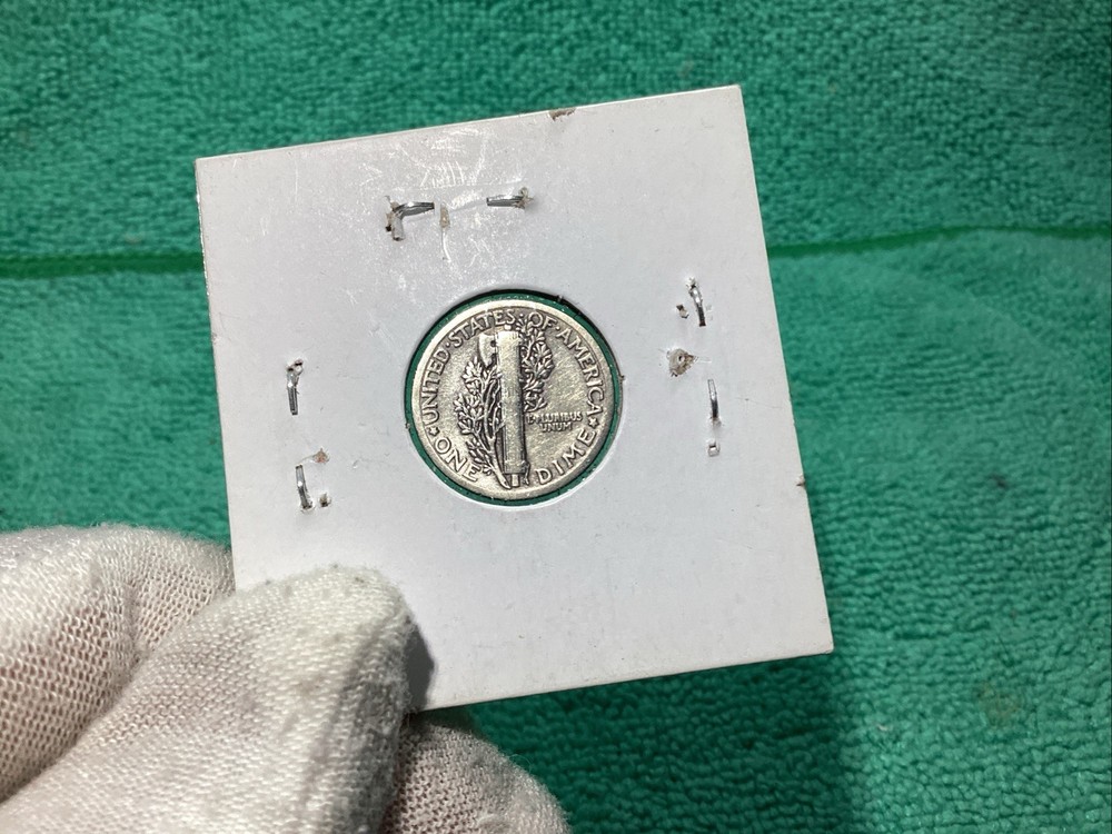 1923 MERCURY HEAD DIME