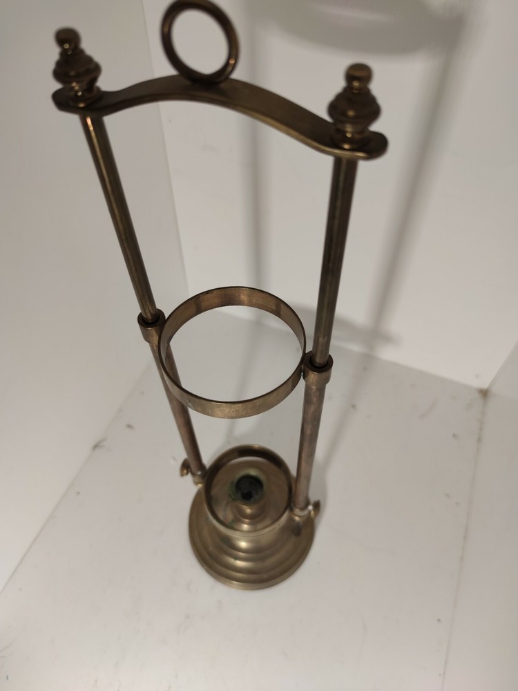 Vintage Solid Brass Candle Holder C2