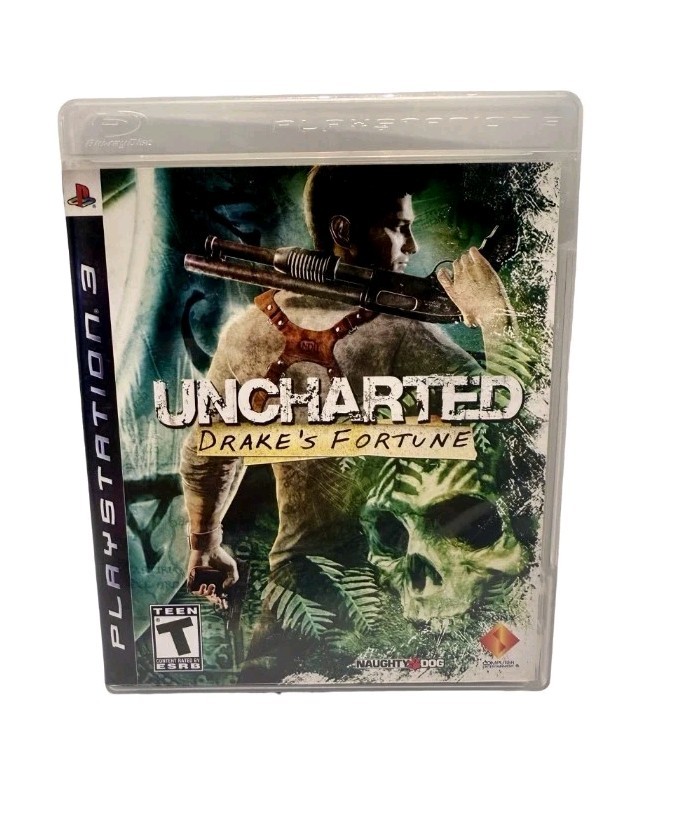 PS3 Uncharted: Drakes Fortune Authentic Replacement Case Only