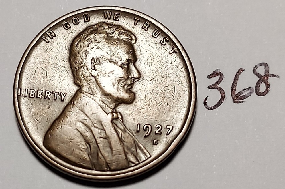 1927-D Lincoln Wheat Cent #368