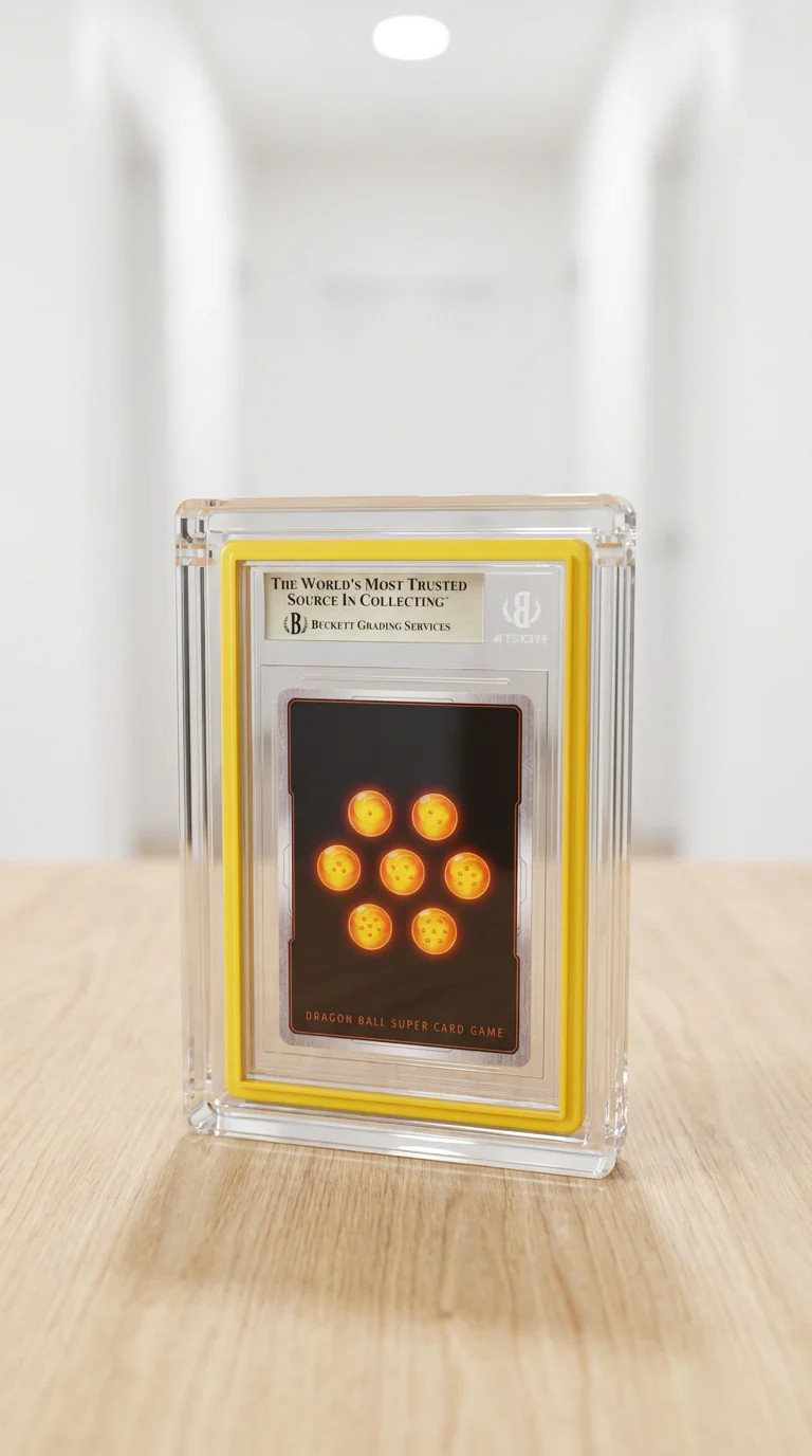 BGS Graded Slab Acrylic Case With Guard | Magnetic lid | Ultra Thick