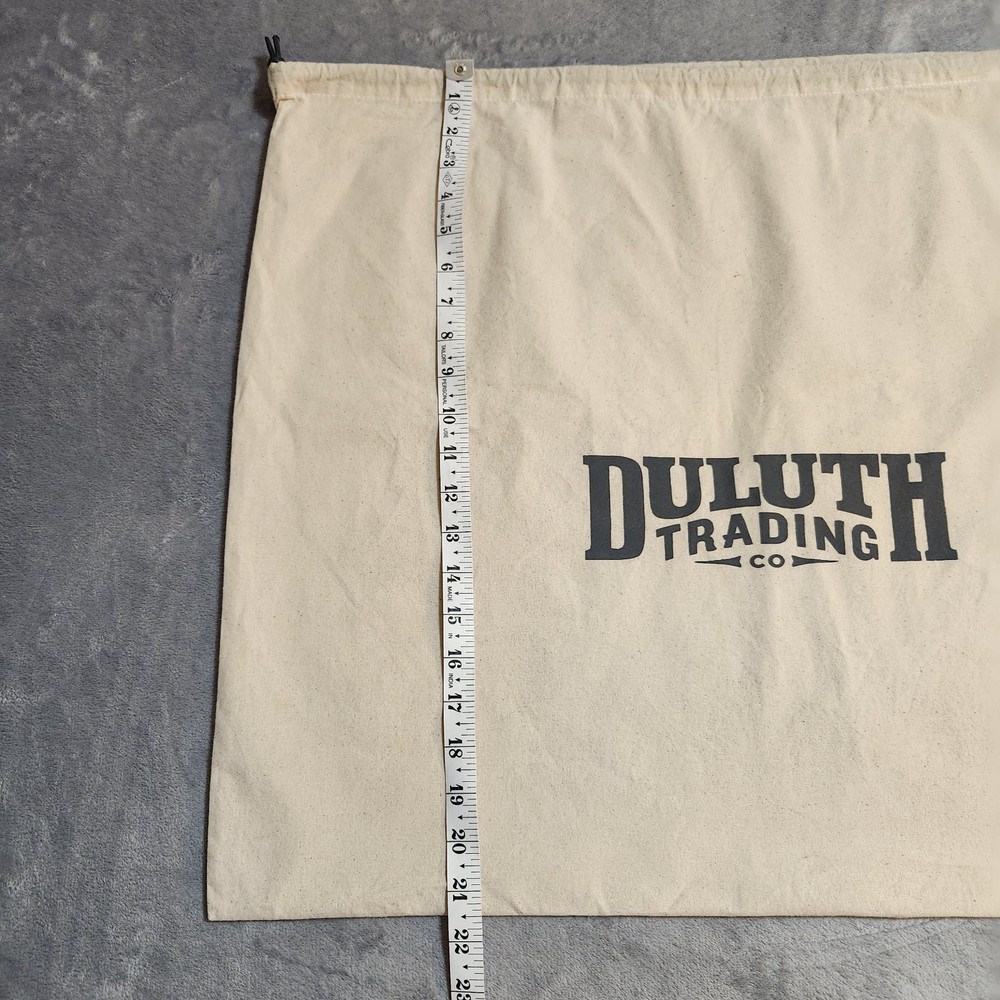 Duluth Trading Laundry Sack 26x21 Bag New Canvas