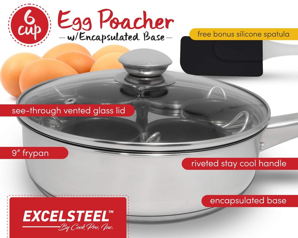 Non Stick Easy Use Rust Resistant Home Kitchen Breakfast Brunch Induction Coo...