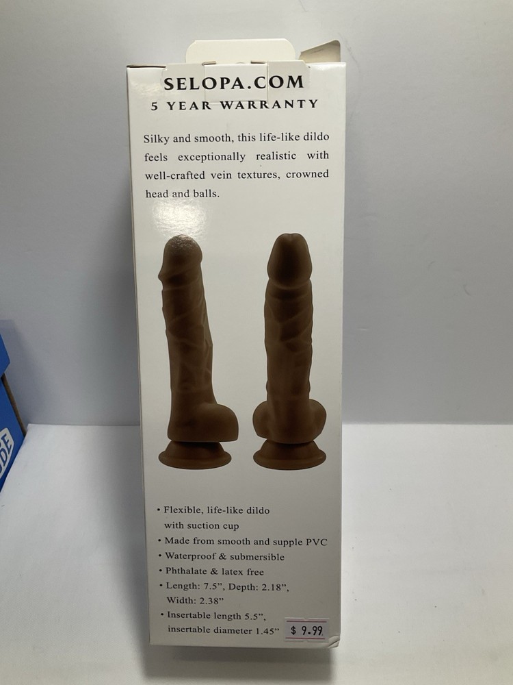 Selopa 6” Dildo Dark