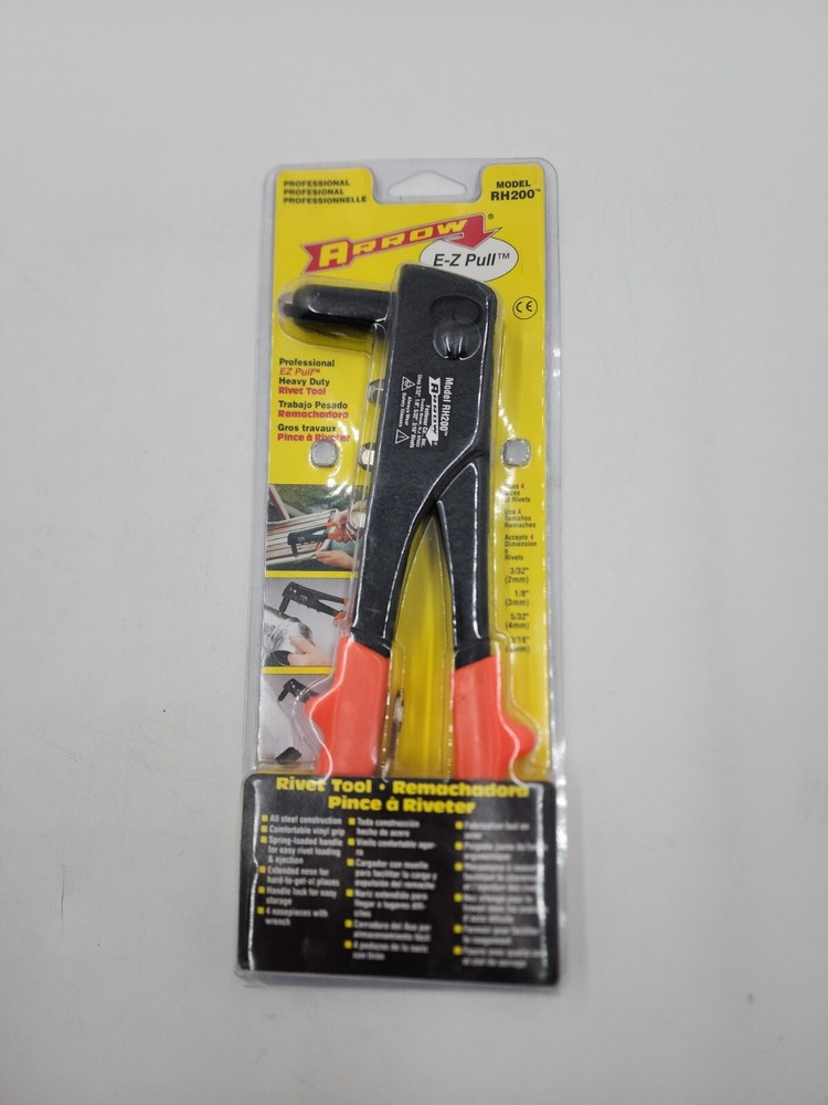 Arrow E-Z Pull Rivet Tool Model RH200 In Original Package.