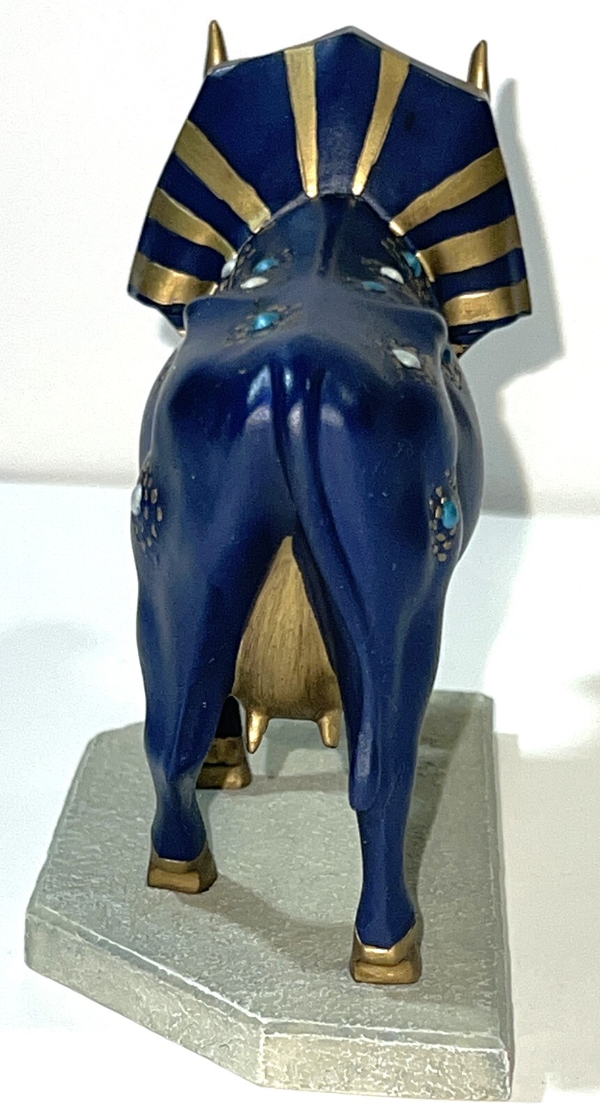 VTG 2000 Cow Parade 9126 Tutancowmon 21371 Westland Egyptian King Tut Figure