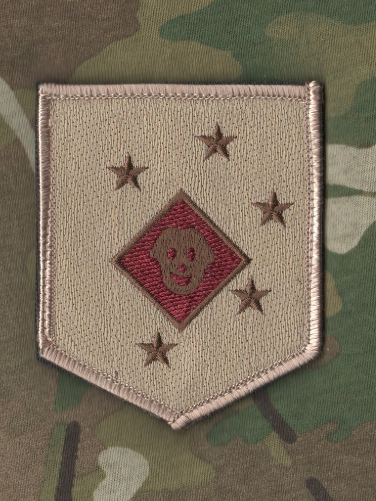 USMC MARFORCOM JOINT TASK FORCE RECON vêlkrö PATCH: PARAMARINE RAIDERS (subdued)